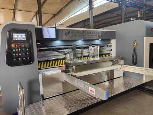 Automatic 4 Color Carton Box Flexo Printing Machine with and Automatic Grade Automatic