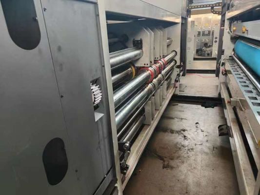 Automatic 4 Color Carton Box Flexo Printing Machine with and Automatic Grade Automatic