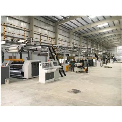 High Speed 3 Layer Nano Corrugated Cardboard Production Line with ±1mm Cutting Accuracy