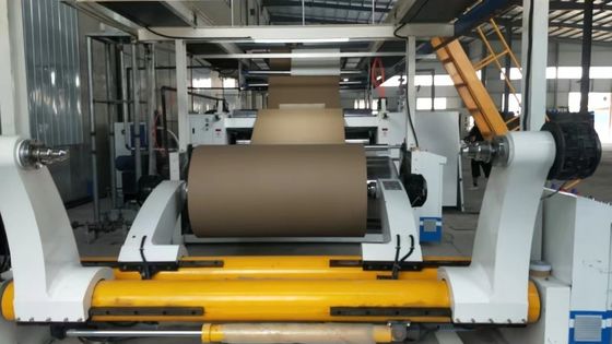 3 Layer Corrugated Cardboard Production Line with Horizontal Output Frequency Control