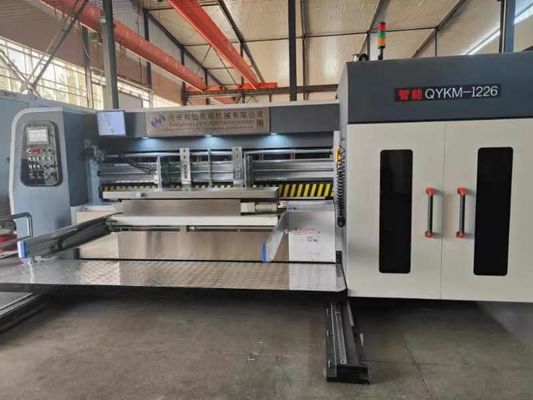 Long Service Life Fruit Box Flexo Printing Die-cut Machine with Automatic Grade Automatic