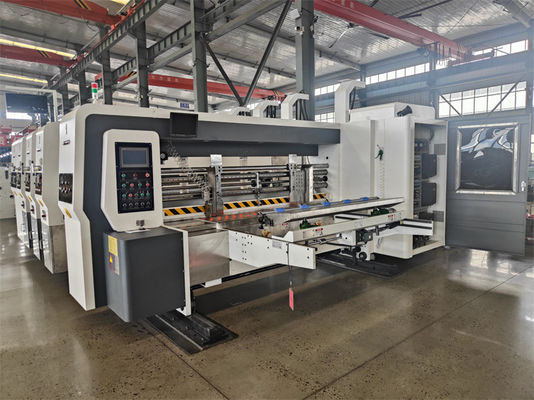 Liheng Inline Flexo Printing Slotting Die-cutting Machine for Corrugating Voltage 380