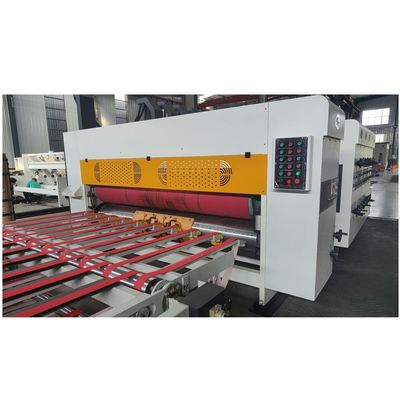 380V Rinter Slotter Die Cutter Machine For Cartons With Automatic Grade Automatic
