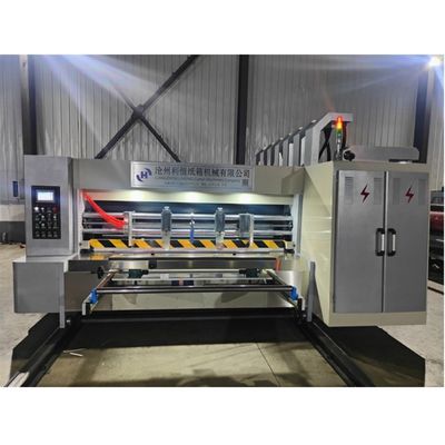 Printing Shops 2 4 6 Color Flexo Printing Corrugated Carton Box Making Machine Automatic Grade Automatic