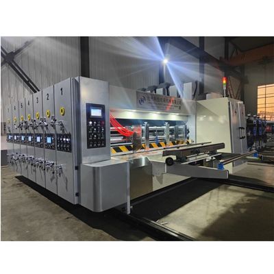 Printing Shops 2 4 6 Color Flexo Printing Corrugated Carton Box Making Machine Automatic Grade Automatic