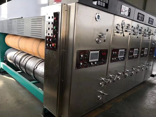 Printing Shops 2 4 6 Color Flexo Printing Corrugated Carton Box Making Machine Automatic Grade Automatic