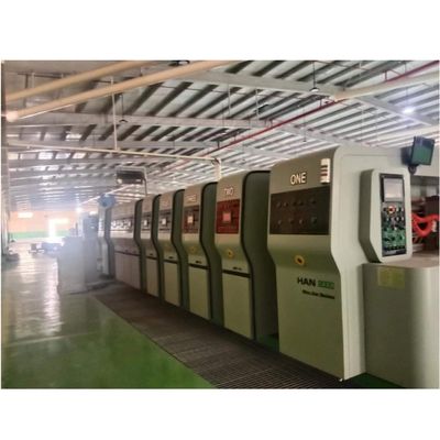 Printing Shops 2 4 6 Color Flexo Printing Corrugated Carton Box Making Machine Automatic Grade Automatic
