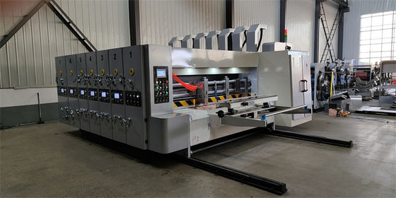 Auto Print And Cut Machine for Corrugated Cardboard Box Printing Slotting Die Cutting