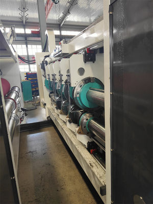Full Automatic 4 Colour Flexo Printing Slotting Die Cutting Machine with 380V Voltage