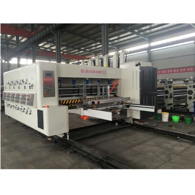 Full Automatic Corrugated Cardboard Printing Slotting Die Cutting Machine Easy Operation