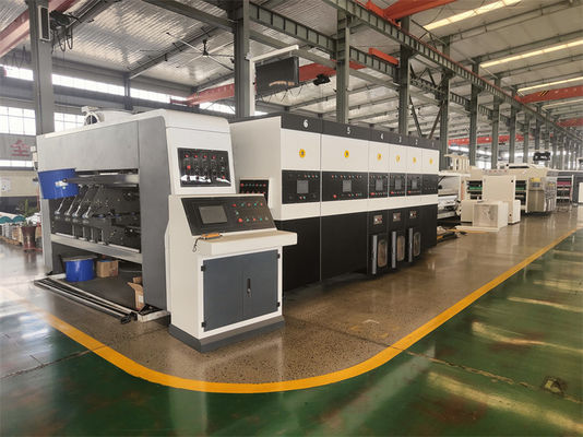 Paper Forming Flexo Printing Machine for Carton Box 4 Color Printing Solution