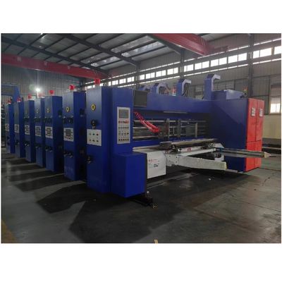 Style Fully Automatic Carton Die Cutting Flexo Printing Machine for Long Service Life