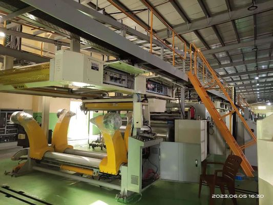 3 Ply High Speed Automatic Corrugated Box Making Machine with Main Driving Motor Servo 12.5KW