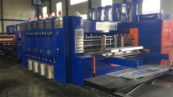 High Speed Flexo Printer Slotter Die Cutting Carton Printing Machinery for 18000 KG