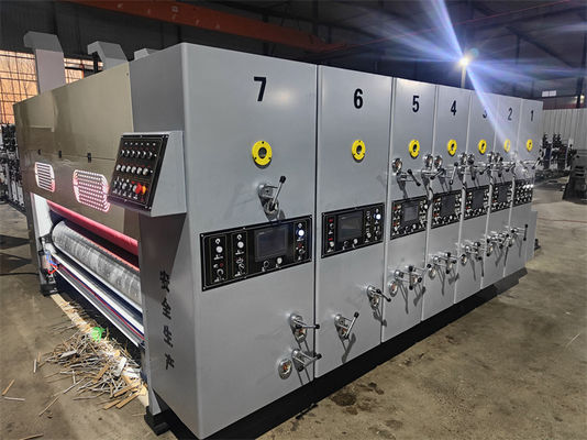 High Speed Corrugated Cardboard Flexo Printing Slotting Machine with Paper Forming