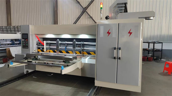 220V Carton Box Packing Corrugated Cardboard Rotary Die Cutting Machine Flexo Printing Pizza Box Machine
