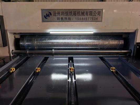 AC380V Semi-automatic Two Color Flexo Printer Die Cutter Flexographic Printing Machine 1700 KG