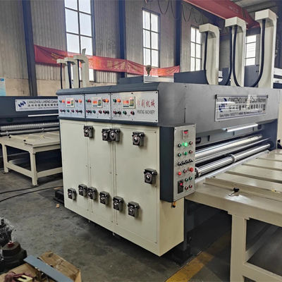 220V Voltage Semi Automatic Corrugated Box Making Machine with Long Service Life