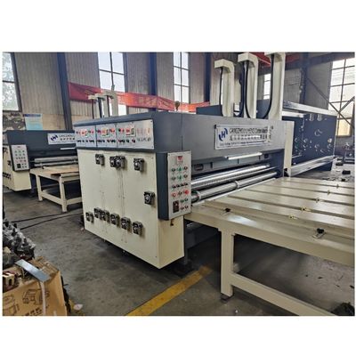 380V Semi-automatic Printer Slotter And Die Cutter Machine for Corrugated Cardboard