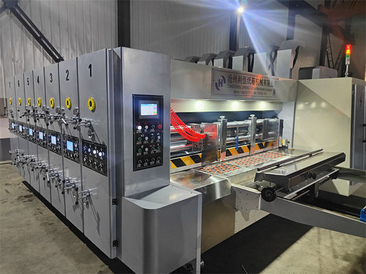 State-of-the-art Flexo Printing Machine For Corrugated Trade with Automatic Grade