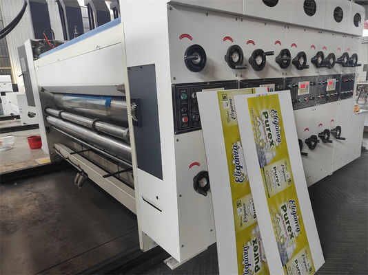 380V High Speed Corrugated Carton Box Water-ink Printing Slotting Die Cutting Machine 2 3 4 5 6 Colour Flexo Printing Machine
