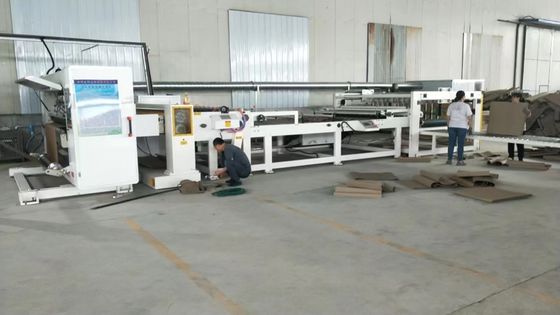4500 KG Corrugated Board Production Line with Frequency Control and Horizontal Output