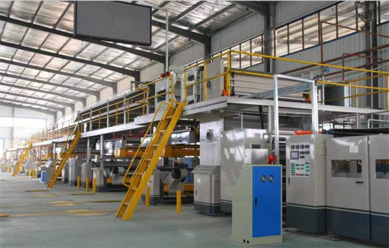 5 Layer Corrugated Carton Box Making Machine with Cutting Accuracy Uniform Speed of ±1mm