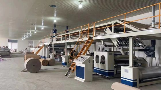 5 Layer Corrugated Carton Box Making Machine with Cutting Accuracy Uniform Speed of ±1mm