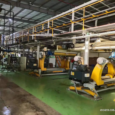 Automatic Grade Automatic Corrugated Cardboard Production Line Plant Making Machine