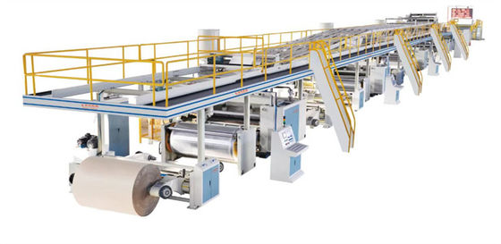 Automatic Grade Automatic Corrugated Cardboard Production Line Plant Making Machine